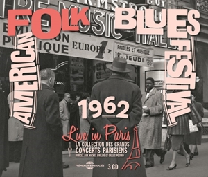  Hooker, John Lee / T-bone Walker / Sonny Terry & Brownie Mcghee American Folk Blues Festival Live In Paris 20 Octobre 1" 3CD