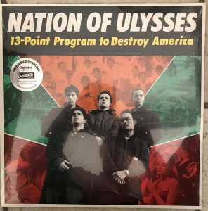 Nation Of Ulysses "13 Point Program" LP