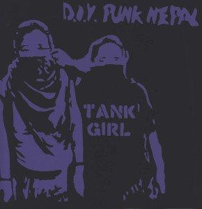 TANK GIRL "KIDS with GUNS & Choco Fun" LP