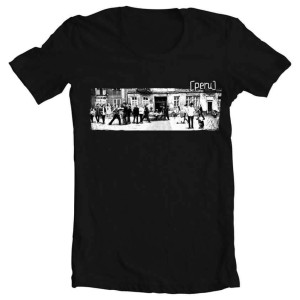 T-shirt Peru, dark grey with white print (Copy) (Copy)