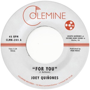 Joey Quinones 'For You' (Random Vinyl 7")