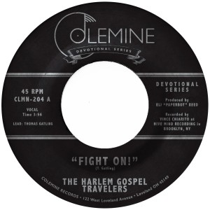 The Harlem Gospel Travelers 'Fight On!' (Clear Vinyl 7")