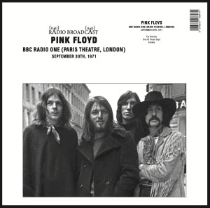  PINK FLOYD "BBC RADIO ONE (PARIS THEATRE, LONDON, SEPTEMBER 30TH, 1971" LP