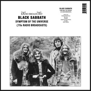  BLACK SABBATH "SYMPTOM OF THE UNIVERSE (70S RADIO BROADCAST)" LP