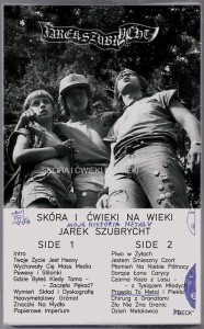 Skóra i ćwieki na wieki" Jarosław Szubrycht, książka