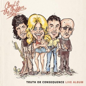 AMYL & THE SNIFFERS "TRUTH OR CONSEQUENCE- LIVE ALBUM" LP