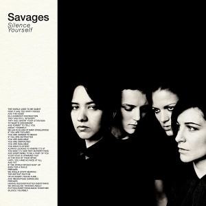Savages "Silence Yourself" CD