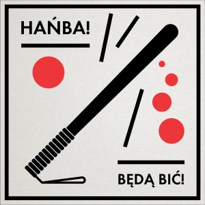 Hańba! "Będą bić!" LP+CD biało-czerwony winyl, drugie tłoczenie